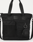 Steve Madden Quilted 2-Piece Satchel + Wallet Set – Negro