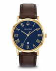 Reloj Bulova 97B177 American Clipper Azul y Dorado