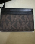 Michael Kors Jet Set Men’s Card Case – Brun/Black