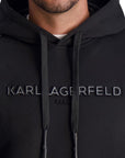 Sudadera Karl Lagerfeld Paris Negra con Tachuelas – Modelo WL3K3993