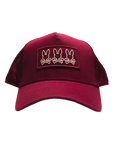 Psycho Bunny Tacoma Trucker Cap Crimson