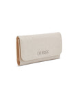 Guess Abbas SLG Slim Clutch – Blanco
